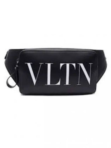 5Y0B0719 WJW 0NI 5Y2B0719 Leather VLTN Belt Bag 1291889 - VALENTINO - BALAAN 1