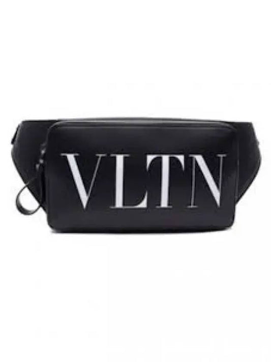 5Y0B0719 WJW 0NI 5Y2B0719 Leather VLTN Belt Bag 1291889 - VALENTINO - BALAAN 1