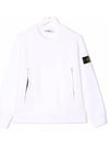 Kids Women s Wapen Sweatshirt White 751660240 V0001 - STONE ISLAND - BALAAN 1