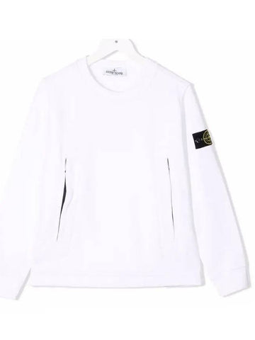 Kids Women s Wapen Sweatshirt White 751660240 V0001 - STONE ISLAND - BALAAN 1