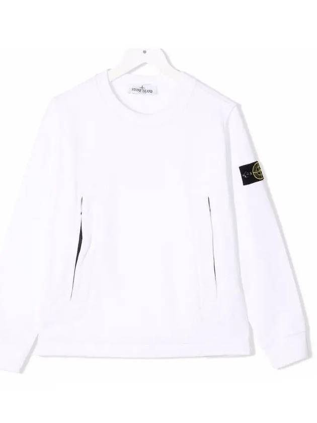 Kids Women s Wapen Sweatshirt White 751660240 V0001 - STONE ISLAND - BALAAN 2