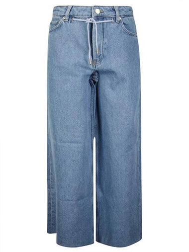 23 fw Heavy Denim Wide Drawstring Jeans J1286564 B0270453696 - GANNI - BALAAN 1