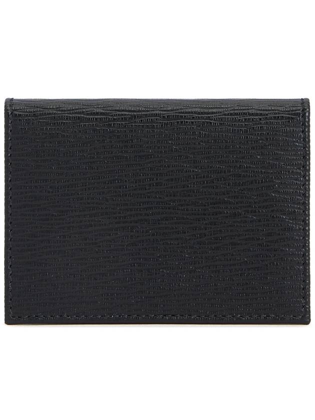 Gancini Card Wallet Black - SALVATORE FERRAGAMO - BALAAN 3