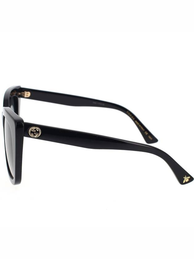 Sunglasses GG0163SN 001 BLACK - GUCCI - BALAAN 4