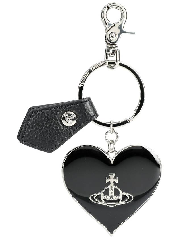 Mirror Heart ORB Key Holder Black - VIVIENNE WESTWOOD - BALAAN 2