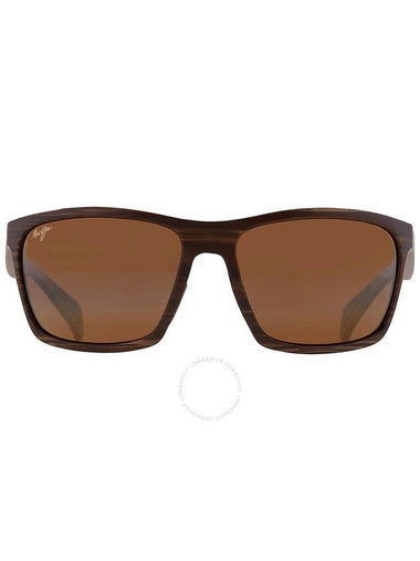 Maui Jim Makoa HCL Bronze Wrap Unisex Sunglasses H804-25W 59 - MAUI JIM - BALAAN 1