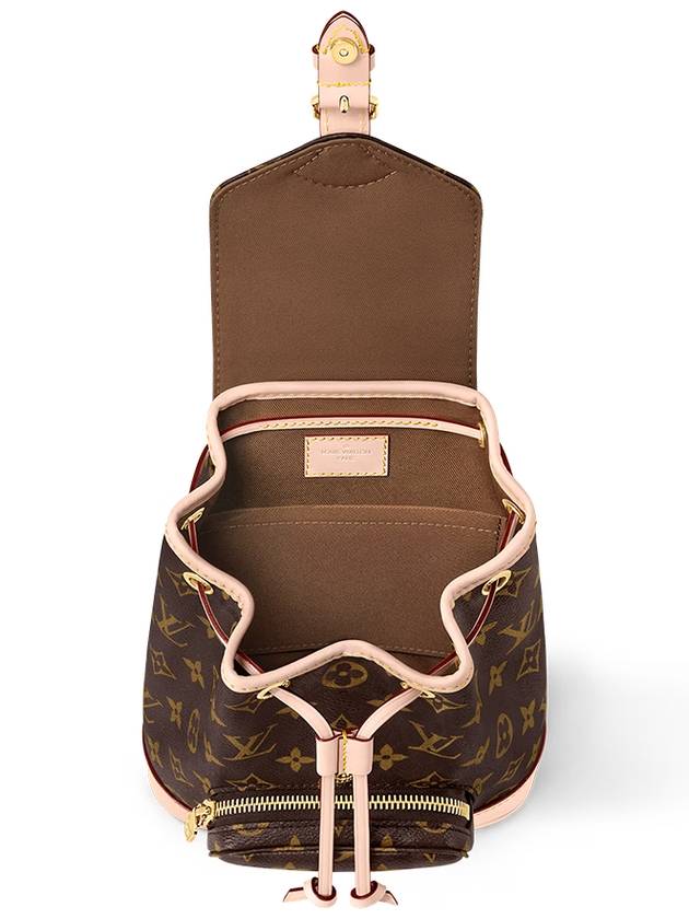 Montsouris Mini Monogram Backpack Brown - LOUIS VUITTON - BALAAN 4