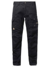 Men's Vidda Pro Regular Fit Track Pants Black - FJALL RAVEN - BALAAN 2