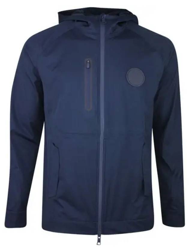 Men's Repeller Soft Shell Hooded Jacket Navy - G/FORE - BALAAN 2