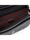 Classic Crossbag On Chain Grained Calfskin & Silver Black - CHANEL - BALAAN 8