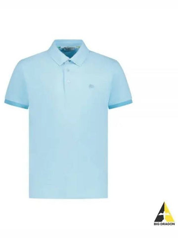 MRMD0006AC174 B0196 Pegaso logo embroidered paisley undercollar short sleeve polo shirt - ETRO - BALAAN 1