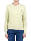 Fox Head Patch Regular Sweatshirt Yellow - MAISON KITSUNE - BALAAN 2