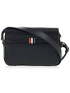 Men's Black Pebble Mr Tom Camera Cross Bag Black - THOM BROWNE - BALAAN.