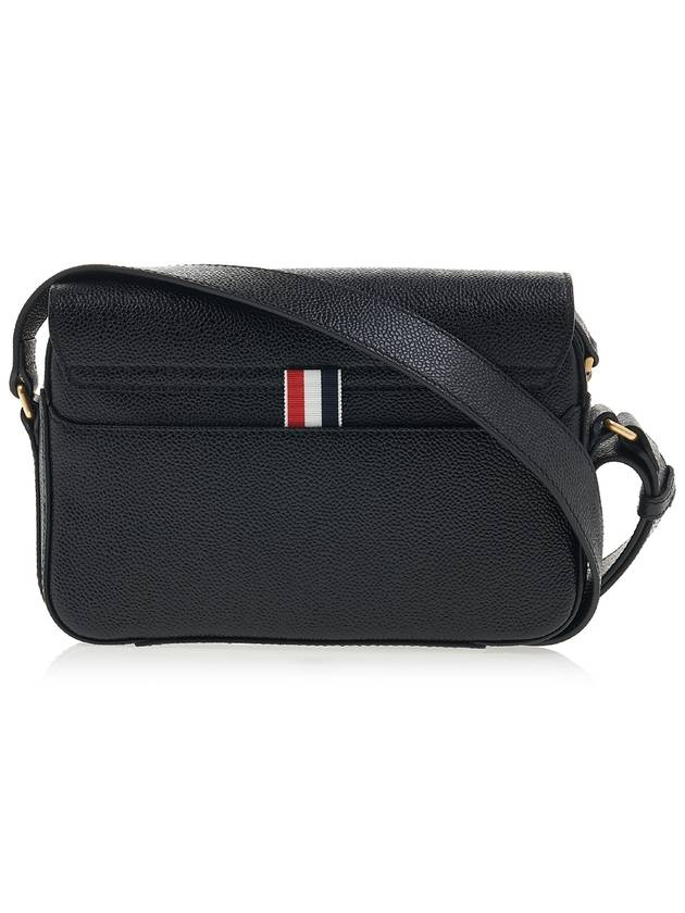 Men's Black Pebble Mr Tom Camera Cross Bag Black - THOM BROWNE - BALAAN.