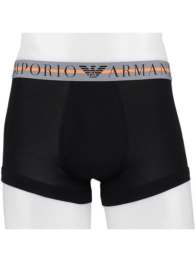 Logo Band Boxer Briefs 3 Pack Black - EMPORIO ARMANI - BALAAN 6