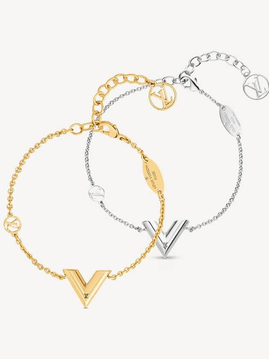 Essential V Bracelet Gold - LOUIS VUITTON - BALAAN 2