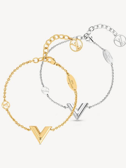 Essential V Bracelet Gold - LOUIS VUITTON - BALAAN 2