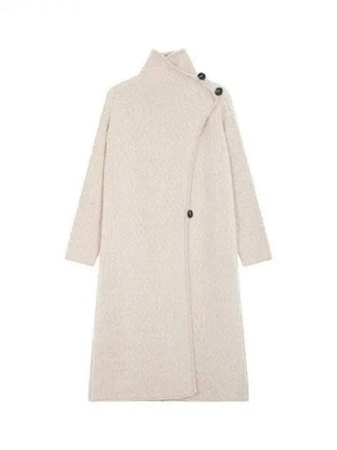 Women s zigzag tissue knit coat beige 271613 - EMPORIO ARMANI - BALAAN 1