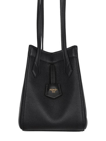 Origami Small Shoulder Bag Black - FENDI - BALAAN 1