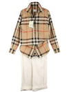 Vintage Check Shirt Beige - BURBERRY - BALAAN 5