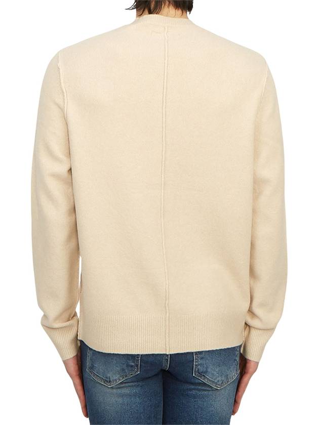 Staten Men's Knit MK019V TINTED ECRU - ALLSAINTS - BALAAN 3