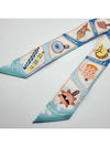 Funny Ice Cream Twilly Scarf Aqua - HERMES - BALAAN 6