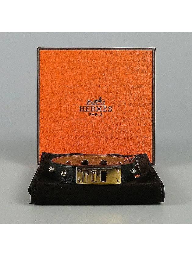 MINI DOG gold stud bracelet - HERMES - BALAAN 4