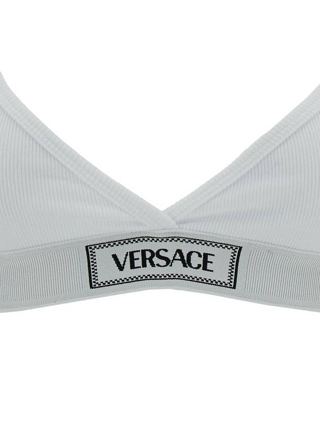 Bodysuit T-Shirt 10135031A095511W010 White - VERSACE - BALAAN 4