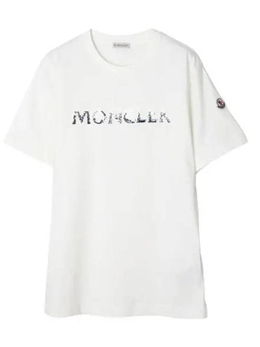 logo short sleeve t shirt - MONCLER - BALAAN 1