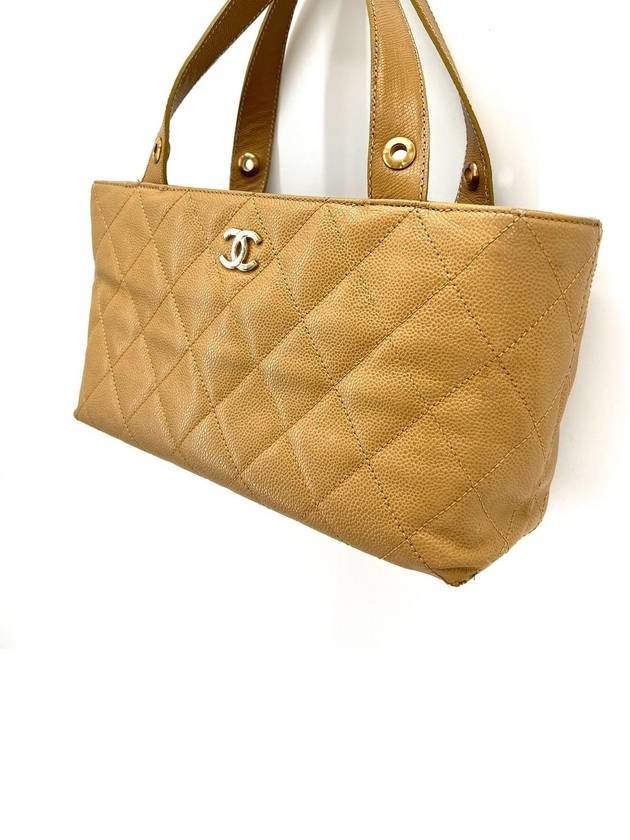 Caviar gold tote bag - CHANEL - BALAAN 4