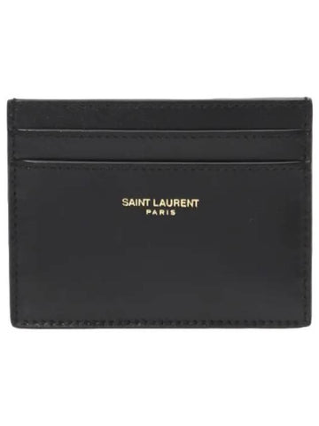 logo lettering card case women s wallet - SAINT LAURENT - BALAAN 1