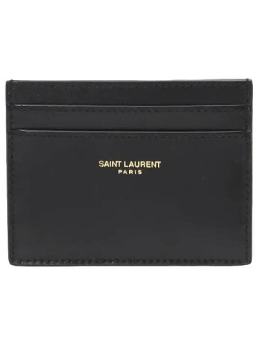 logo lettering card case women s wallet - SAINT LAURENT - BALAAN 1