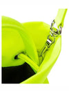 Wheel Drawstring XS Bucket Bag Fluo Yellow - BALENCIAGA - BALAAN 4