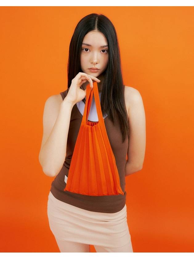 Mini Tote Bag Orange - PLEATSMAMA - BALAAN 3