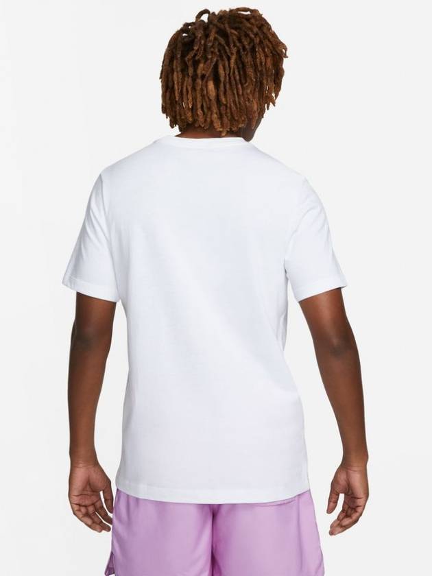 Futura Short Sleeve T-Shirt White - NIKE - BALAAN 3