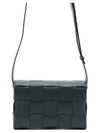 Intrecciato Cassette Cross Bag Green - BOTTEGA VENETA - BALAAN 5