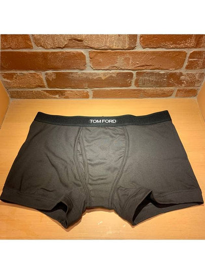 Men's Classic Fit Boxer Briefs Ebony - TOM FORD - BALAAN 2