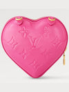 Keep My Heart Shoulder Bag Neon Pink - LOUIS VUITTON - BALAAN 4