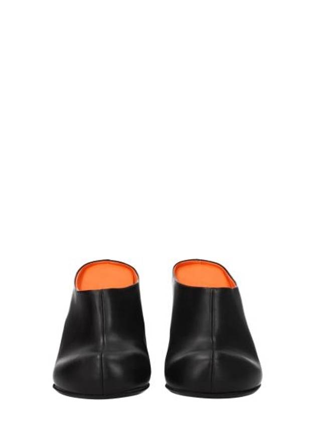 Women's Leather Pumps Black - MARNI - BALAAN 4