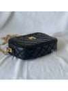 Vintage 255 mini camera bag black gold A91768 - CHANEL - BALAAN 6