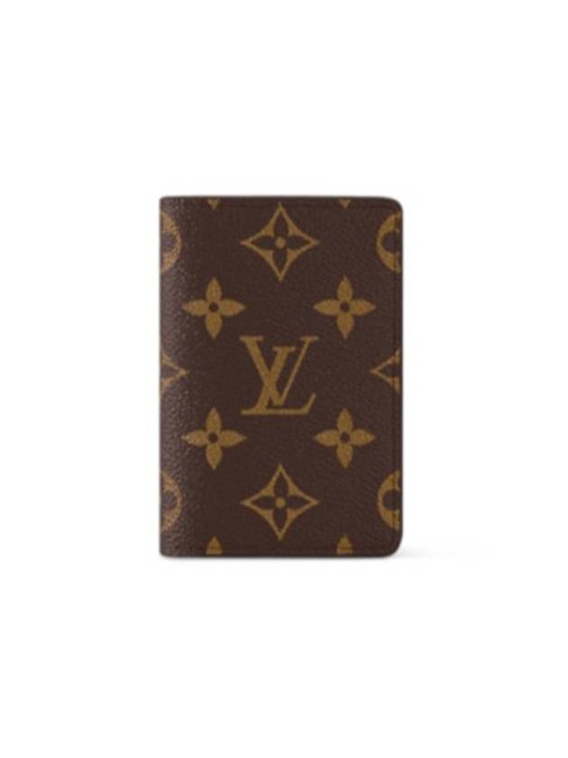 Pocket Organizer Monogram Card Wallet Brown - LOUIS VUITTON - BALAAN 2