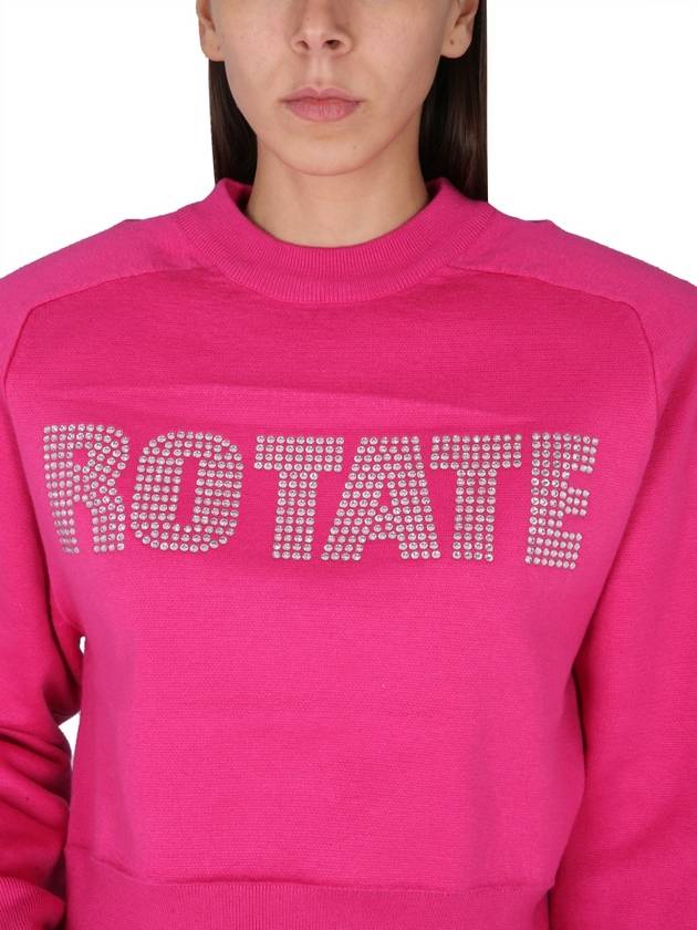 SWEATSHIRT WITH LOGO - ROTATE - BALAAN 4