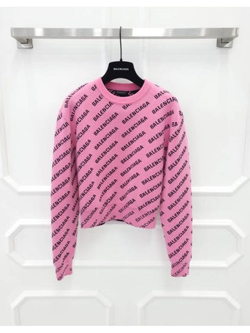 All over pink knit XS - BALENCIAGA - BALAAN 1