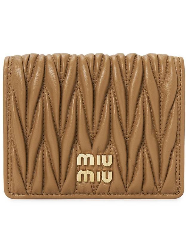 24 F W MATELASSE Leather Small Wallet 5MV2042FPPF098L B0271176539 - MIU MIU - BALAAN 2