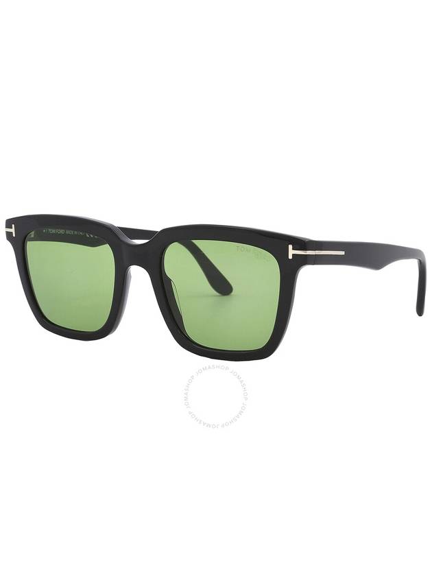 Tom Ford Marco Green Square Men's Sunglasses FT0646 01N 53 - TOM FORD - BALAAN 3