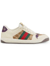 Screener GG Low Top Sneakers White - GUCCI - BALAAN 1