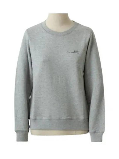 Women's Item F Sweatshirt Grey - A.P.C. - BALAAN 2