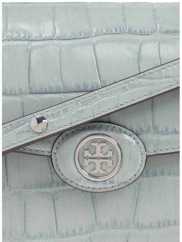 Tory Burch Shoulder Bag Robinson, Women's, Light Blue - TORY BURCH - BALAAN 6