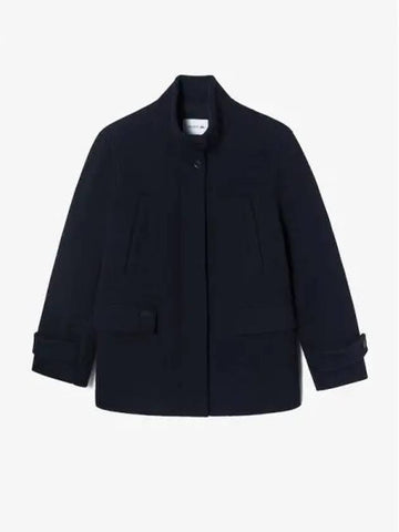 Women s wool high neck coat BF921E 54N HD domestic product GQ2N24090541926 - LACOSTE - BALAAN 1