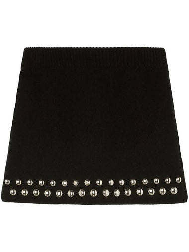 Alanui Love And Studs Mini Skirt Clothing - ALANUI - BALAAN 1